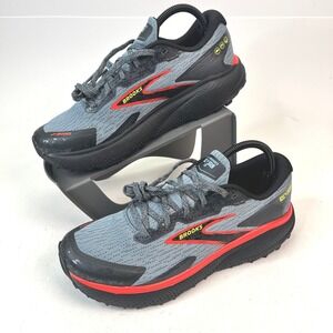Brooks Divide 5 Men's‎ Trail Running Shoes Grey Red Size 8.5